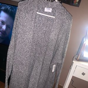 Grey, long cardigan NEW WITH TAGS